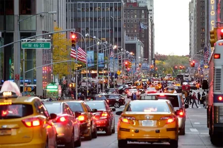 В Нью-Йорке планируют взимать плату за пробки