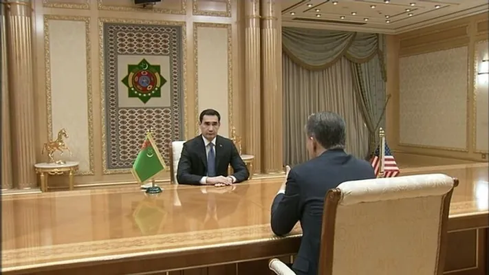 Serdar Berdimuhamedow «Türkmenistan — ABŞ» işewürlik geňeşiniň Ýerine ýetiriji direktoryny kabul etdi