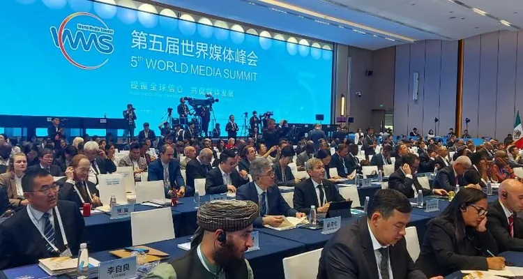 Делегация Туркменистана участвует в 5-ом Всемирном Медиа Саммите
