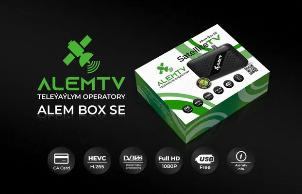 ÄlemTV teleýaýlym operatory «Alem Box SE» týunerlerini satyp başlady