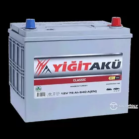 AKKUMULYATORLAR Yigit 12v75ah