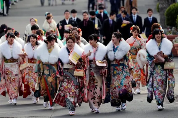 В Японии на государственном уровне отмечают День совершеннолетия