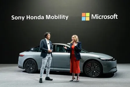 Состоялась презентация нового электрокара Afeela от Sony и Honda