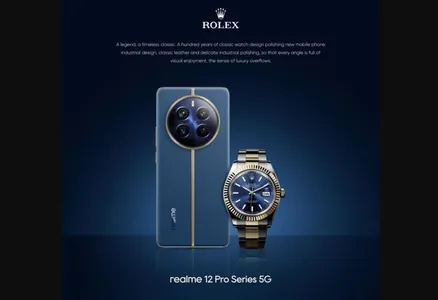 СМИ: Realme совместно с Rolex работает над выпуском нового смартфона