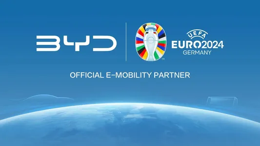 Китайская BYD стала официальным партнером ЕВРО-2024