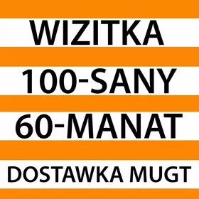 Wizitka Menu Flayer Buklet