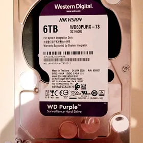 Жёсткий диск 6TB