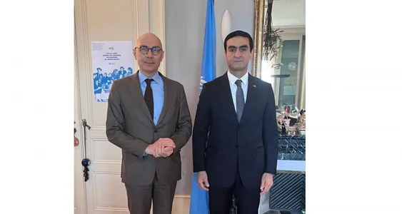 Встреча постпреда Туркменистана при Отделении ООН с Верховным комиссаром по правам человека