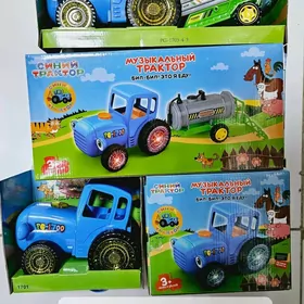 siniý traktor oýunjak