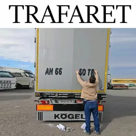 Trafaret Wizitka Baner Stiker