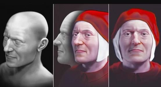 Ученые впервые за 700 лет смогли реконструировать лицо Данте Алигьери