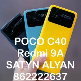 Poco C40 Redmi 9a SATYN ALYAN