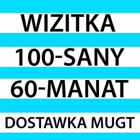 Wizitka Reklama Menu Flayer