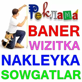 Nakleyka Plakat Wizitka Sowgat