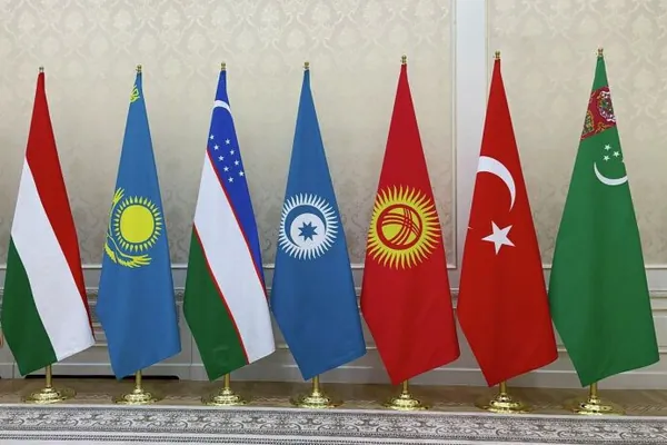 Выступление Гурбангулы Бердымухамедова на встрече в рамках 15-го заседания Совета старейшин Организации тюркских государств