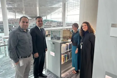Книги Гурбангулы Бердымухамедова и Махтумкули Фраги пополнили фонд Национальной библиотеки Катара
