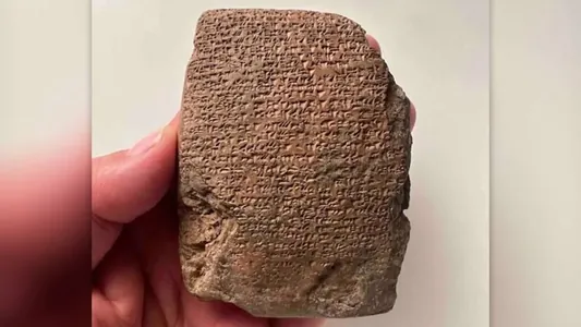 Ученые расшифровали загадочные клинописные тексты на древней глиняной табличке