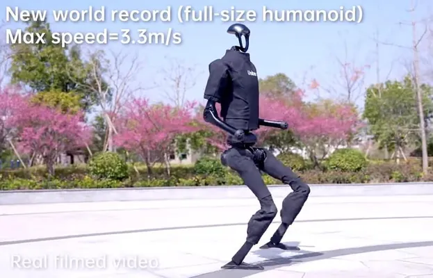 Китайский H1 установил рекорд скорости среди роботов-гуманоидов, разогнавшись до 3,3 м/с