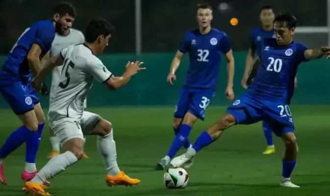 Türkmenistan futbol boýunça ýoldaşlyk duşuşygynda Gazagystandan utuldy