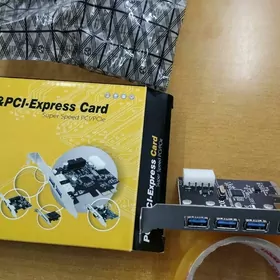 Pci express usb hub