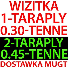 Wizitka Reklama Sowgat Trafare