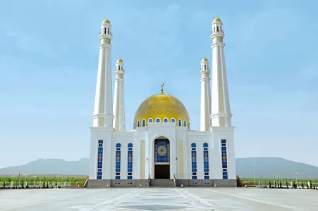 Состоялось открытие новой мечети в городе Анау