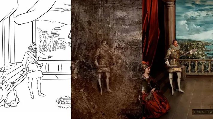 ИИ помогает художнику восстановить картину Веласкеса, утраченную 300 лет назад
