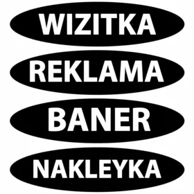 Reklama Baner Stiker Wizitka