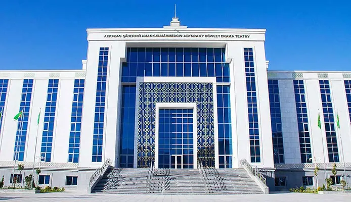 5-7-nji aprelde Aşgabadyň we Arkadag şäheriniň teatrlarynda görkeziljek sahna oýunlarynyň tertibi