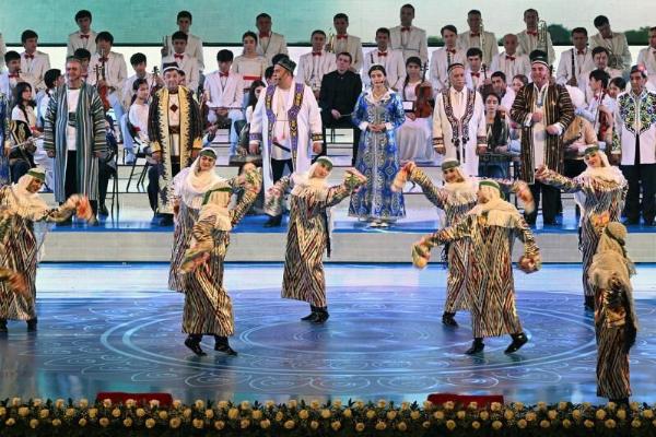 В Душанбе состоялся концерт деятелей искусства Таджикистана и Туркменистана - img 5