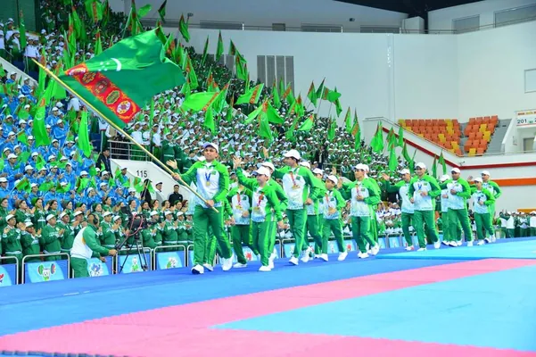 В Ашхабаде чествовали призеров международных спортивных соревнований