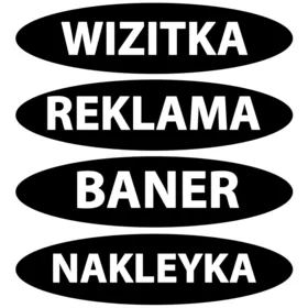 Reklama Wizitka Baner Nakleyka