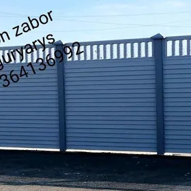 beton zabor