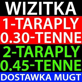 Wizitka Menu Flayer Plakat