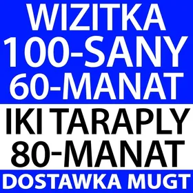 Wizitka Reklama Baner Stiker