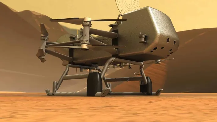 NASA дало зеленый свет миссии Dragonfly на Титан – спутник Сатурна