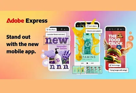 Вышло приложение Adobe Express с ИИ Firefly для дизайнеров и контентмейкеров