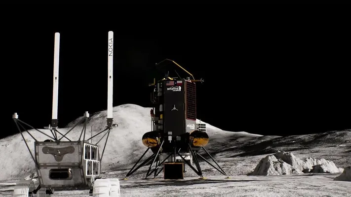 В этом году на Луне появится 4G. Nokia и NASA запустят сеть для лунной базы