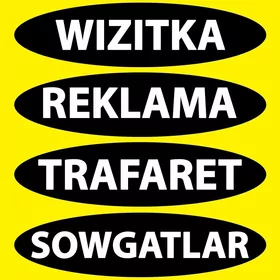 Wizitka Reklama Plakat Nakleyk