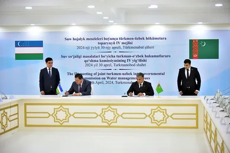 В Туркменабате прошло заседание Туркмено-узбекской межправкомиссии
