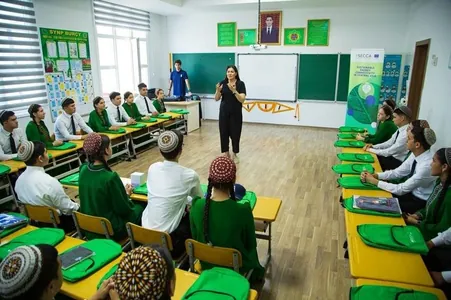 В Туркменбаши выбрали самую энергоэффективную школу