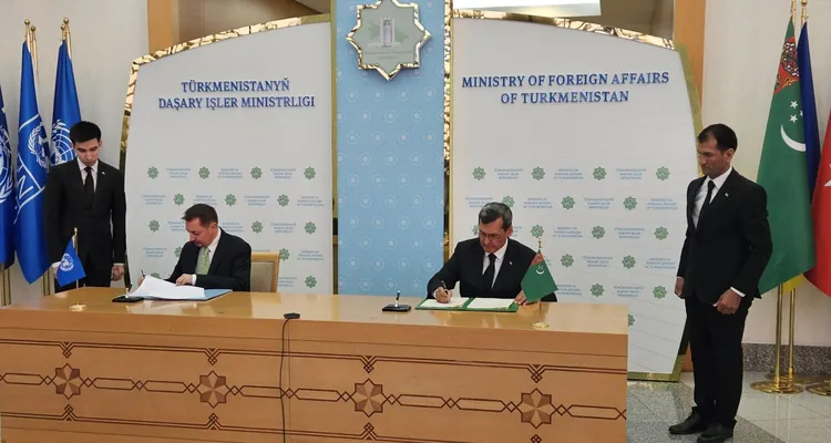 «Türkmenistan-BMG» Strategik maslahat beriş geňeşiniň birinji mejlisi geçirildi