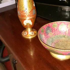 ваза индийская и другие посуды
