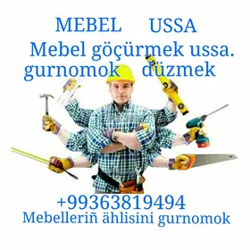 Mebel gocurmek gurnomok duzmek