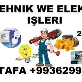 Santehnik we elektirik