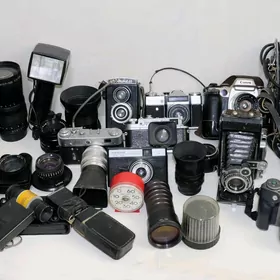 старые фотоаппараты для интрер