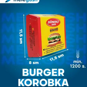 коробка для бургера burger