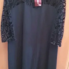 Платье черное Турция 50-52