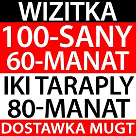 Wizitka Menu Flayer Buklet