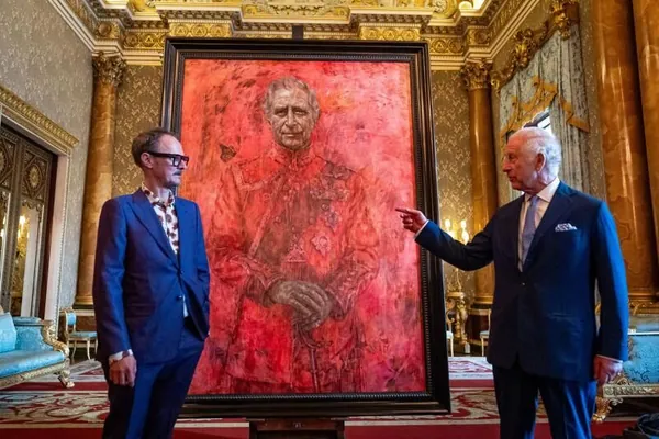В Британии показали первый официальный портрет короля Карла III